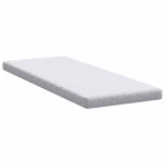 vidaXL Saltele Alb 200 x 80 cm Țesătură din 100% poliester vidaXL Saltele Alb 200 x 80 cm Țesătură din 100% poliester