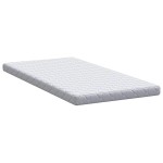 vidaXL Saltele Alb 200 x 90 cm Țesătură din 100% poliester vidaXL Saltele Alb 200 x 90 cm Țesătură din 100% poliester