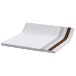 vidaXL Saltele Alb 200 x 180 cm Țesătură din 100% poliester vidaXL Saltele Alb 200 x 180 cm Țesătură din 100% poliester