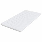 vidaXL Păturile pentru saltea Alb 120 x 200 cm Polyester fără adeziv vidaXL Păturile pentru saltea Alb 120 x 200 cm Polyester fără adeziv