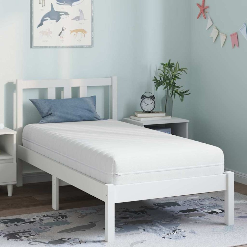 vidaXL Saltele Alb 80 x 160 cm Țesătură din 100% poliester