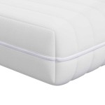 vidaXL Saltele Alb 80 x 200 cm Țesătură din 100% poliester vidaXL Saltele Alb 80 x 200 cm Țesătură din 100% poliester