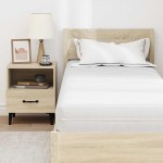 vidaXL Saltele Alb 80 x 200 cm Țesătură din 100% poliester vidaXL Saltele Alb 80 x 200 cm Țesătură din 100% poliester