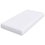 vidaXL Saltele Alb 90 x 190 cm Țesătură din 100% poliester vidaXL Saltele Alb 90 x 190 cm Țesătură din 100% poliester
