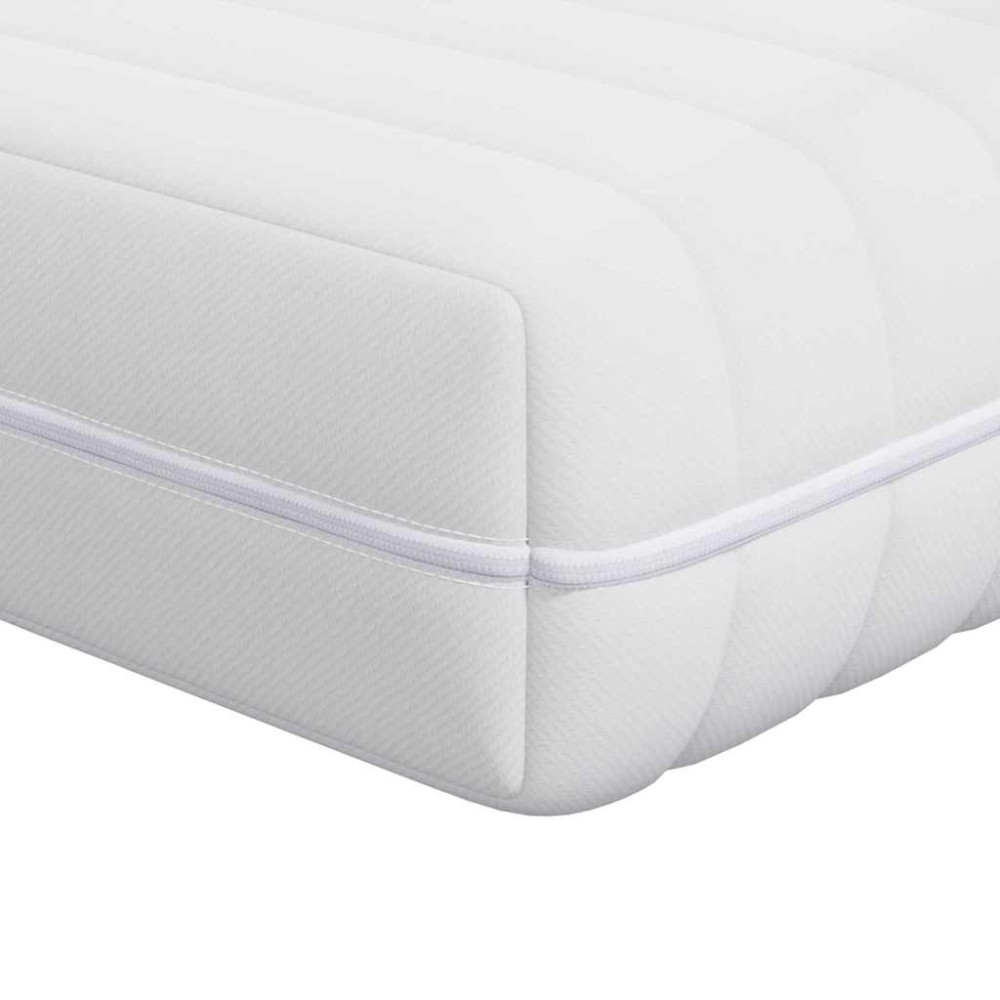 vidaXL Saltele Alb 100 x 200 cm Țesătură din 100% poliester