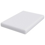 vidaXL Saltele Alb 140 x 190 cm Țesătură din 100% poliester vidaXL Saltele Alb 140 x 190 cm Țesătură din 100% poliester