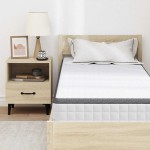 vidaXL Saltele Alb, Gri 70 x 200 cm Țesătură tricotată vidaXL Saltele Alb, Gri 70 x 200 cm Țesătură tricotată
