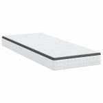 vidaXL Saltele Alb, Gri 80 x 200 cm Țesătură tricotată vidaXL Saltele Alb, Gri 80 x 200 cm Țesătură tricotată
