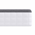 vidaXL Saltele Alb, Gri 90 x 190 cm Țesătură tricotată vidaXL Saltele Alb, Gri 90 x 190 cm Țesătură tricotată