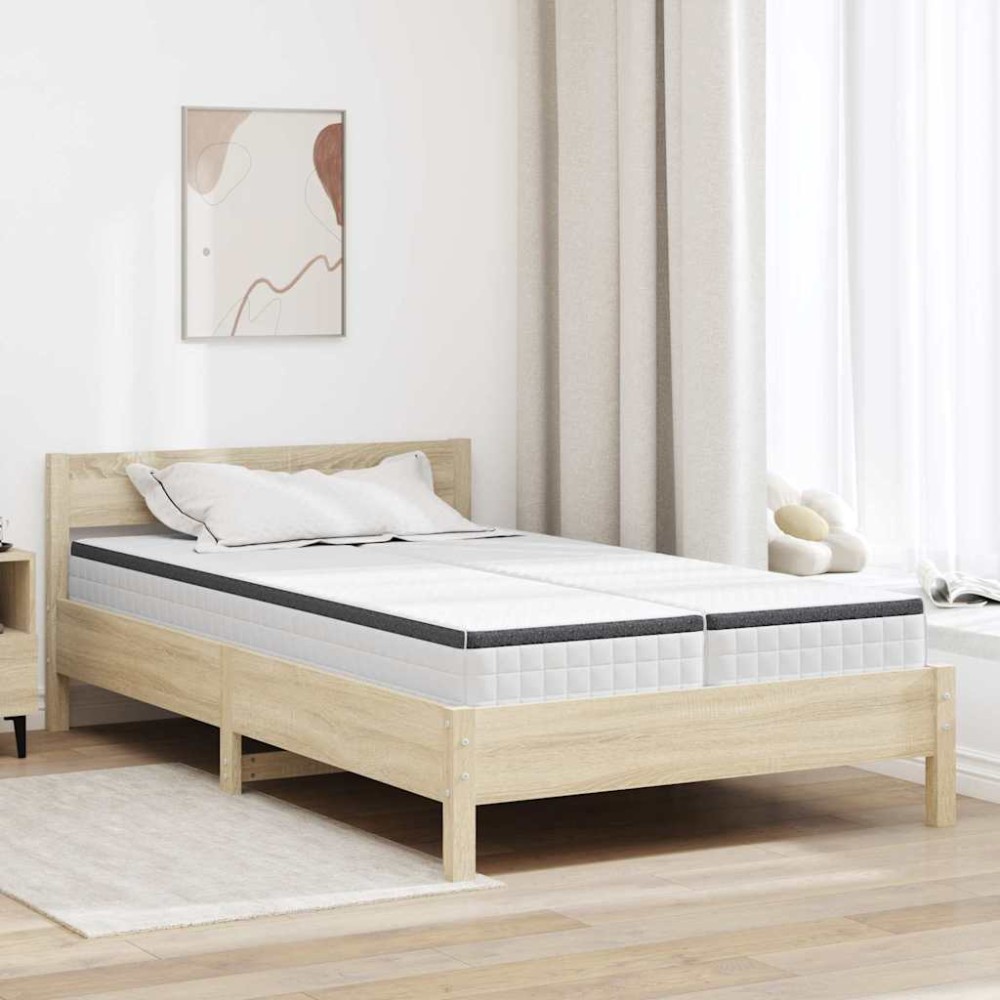 vidaXL Saltele 2 pcs Alb, Gri 60 x 200 cm Țesătură tricotată