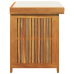 vidaXL Cutie de perne de exterior 60x50x61 cm din lemn masiv de salcâm vidaXL Cutie de perne de exterior 60x50x61 cm din lemn masiv de salcâm