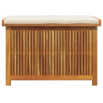 vidaXL Cutie de perne de exterior 90x50x60,5 cm lemn masiv de salcâm vidaXL Cutie de perne de exterior 90x50x60,5 cm lemn masiv de salcâm