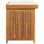 vidaXL Cutie de perne de exterior 90x50x60,5 cm lemn masiv de salcâm vidaXL Cutie de perne de exterior 90x50x60,5 cm lemn masiv de salcâm