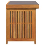 vidaXL Cutie de perne de exterior 60x50x61 cm din lemn masiv de salcâm vidaXL Cutie de perne de exterior 60x50x61 cm din lemn masiv de salcâm