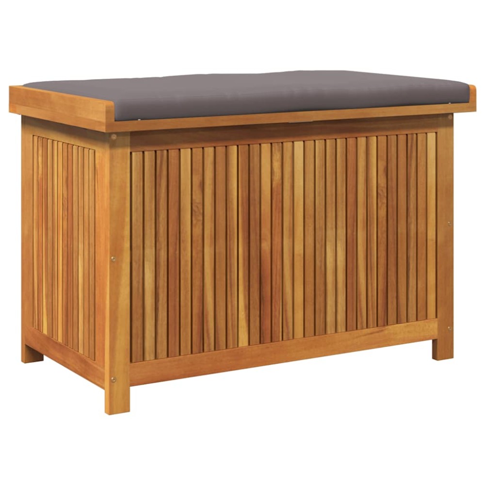 vidaXL Cutie de perne de exterior 90x50x60,5 cm lemn masiv de salcâm