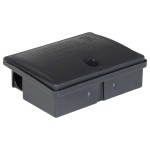 vidaXL Capcane pentru șoareci 10 buc Negru 13x10x4 cm vidaXL Capcane pentru șoareci 10 buc Negru 13x10x4 cm