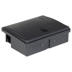 vidaXL Capcane pentru șoareci 20 buc Negru 13x10x4 cm vidaXL Capcane pentru șoareci 20 buc Negru 13x10x4 cm