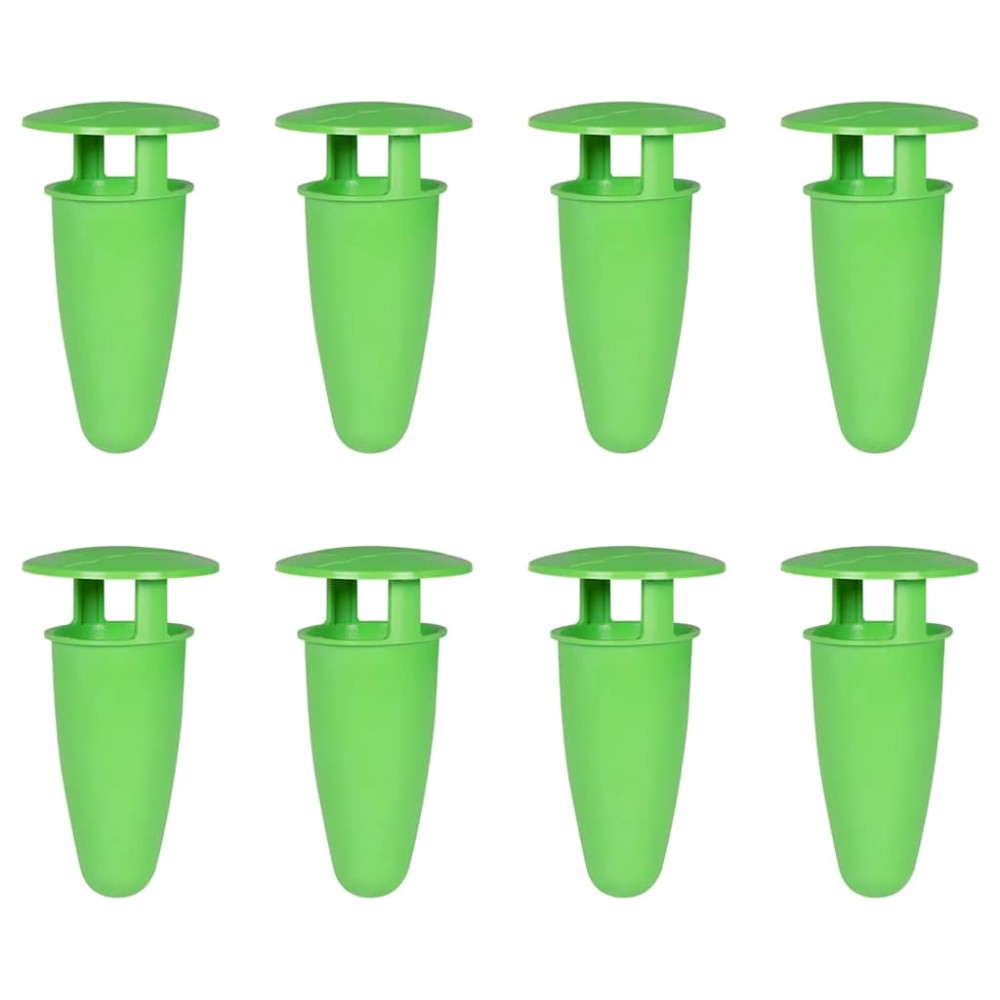 vidaXL Capcane pentru melci și melci 8 buc Verde