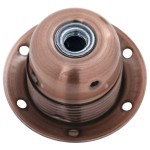 vidaXL Suporturi de lampă 2 buc Roșu Bronz E27 vidaXL Suporturi de lampă 2 buc Roșu Bronz E27