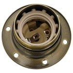 vidaXL Suporturi de lampă 2 buc Bronz E27 vidaXL Suporturi de lampă 2 buc Bronz E27