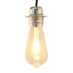 vidaXL Suporturi de lampă 2 buc Nichel satinat E27 vidaXL Suporturi de lampă 2 buc Nichel satinat E27