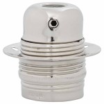vidaXL Suporturi de lampă 2 buc Nichel satinat E27 vidaXL Suporturi de lampă 2 buc Nichel satinat E27