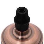 vidaXL Suporturi de lampă 2 buc Roșu Bronz E27 vidaXL Suporturi de lampă 2 buc Roșu Bronz E27