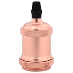 vidaXL Suporturi de lampă 2 buc Rose Gold E27 vidaXL Suporturi de lampă 2 buc Rose Gold E27
