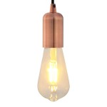 vidaXL Suporturi de lampă 2 buc Roșu Bronz E27 vidaXL Suporturi de lampă 2 buc Roșu Bronz E27