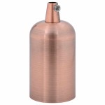 vidaXL Suporturi de lampă 2 buc Roșu Bronz E27 vidaXL Suporturi de lampă 2 buc Roșu Bronz E27