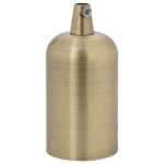 vidaXL Suporturi de lampă 2 buc Bronz E27 vidaXL Suporturi de lampă 2 buc Bronz E27