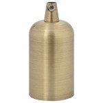 vidaXL Suporturi de lampă 2 buc Bronz E27 vidaXL Suporturi de lampă 2 buc Bronz E27