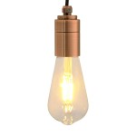 vidaXL Suporturi de lampă 2 buc Roșu Bronz E27 vidaXL Suporturi de lampă 2 buc Roșu Bronz E27