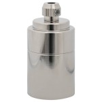 vidaXL Suporturi de lampă 2 buc Nichel satinat E27 vidaXL Suporturi de lampă 2 buc Nichel satinat E27