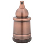 vidaXL Suporturi de lampă 2 buc Roșu Bronz E27 vidaXL Suporturi de lampă 2 buc Roșu Bronz E27