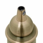 vidaXL Suporturi de lampă 2 buc Bronz E27 vidaXL Suporturi de lampă 2 buc Bronz E27