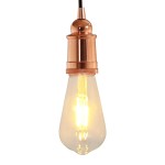 vidaXL Suporturi de lampă 2 buc Rose Gold E27 vidaXL Suporturi de lampă 2 buc Rose Gold E27