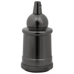 vidaXL Suporturi lămpi 2 buc Negru lucios E27 vidaXL Suporturi lămpi 2 buc Negru lucios E27