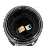 vidaXL Suporturi lămpi 2 buc Negru lucios E27 vidaXL Suporturi lămpi 2 buc Negru lucios E27