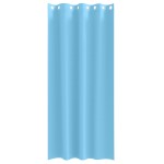 vidaXL Perdele 2 pcs Albastru deschis 260 x 140 cm Poliester vidaXL Perdele 2 pcs Albastru deschis 260 x 140 cm Poliester