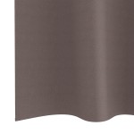 vidaXL Perdele cu perdele 2 pcs Maro închis 225 x 140 cm Poliester vidaXL Perdele cu perdele 2 pcs Maro închis 225 x 140 cm Poliester
