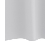 vidaXL Perdele cu perdele 2 pcs Gri deschis 245 x 140 cm Poliester
