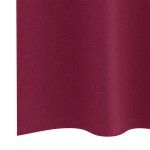 vidaXL Perdele cu perdele 2 pcs Roșu Vin 140 x 140 cm Poliester vidaXL Perdele cu perdele 2 pcs Roșu Vin 140 x 140 cm Poliester