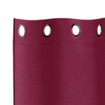 vidaXL Perdele cu perdele 2 pcs Roșu Vin 245 x 140 cm Poliester vidaXL Perdele cu perdele 2 pcs Roșu Vin 245 x 140 cm Poliester
