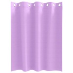 vidaXL Perdele cu perdele 2 pcs Violet 140 x 140 cm Poliester vidaXL Perdele cu perdele 2 pcs Violet 140 x 140 cm Poliester