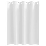 vidaXL Perdele Opaque cu Inel 2 pcs Alb pur 140 x 140 cm Poliester