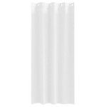 vidaXL Perdele Opaque cu Inel 2 pcs Alb pur 260 x 140 cm Poliester