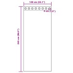 vidaXL Perdele cu perdele 2 pcs Verde măr 245 x 140 cm Poliester vidaXL Perdele cu perdele 2 pcs Verde măr 245 x 140 cm Poliester