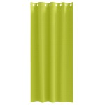 vidaXL Perdele cu perdele 2 pcs Verde măr 260 x 140 cm Poliester vidaXL Perdele cu perdele 2 pcs Verde măr 260 x 140 cm Poliester