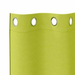 vidaXL Perdele cu perdele 2 pcs Verde măr 260 x 140 cm Poliester vidaXL Perdele cu perdele 2 pcs Verde măr 260 x 140 cm Poliester